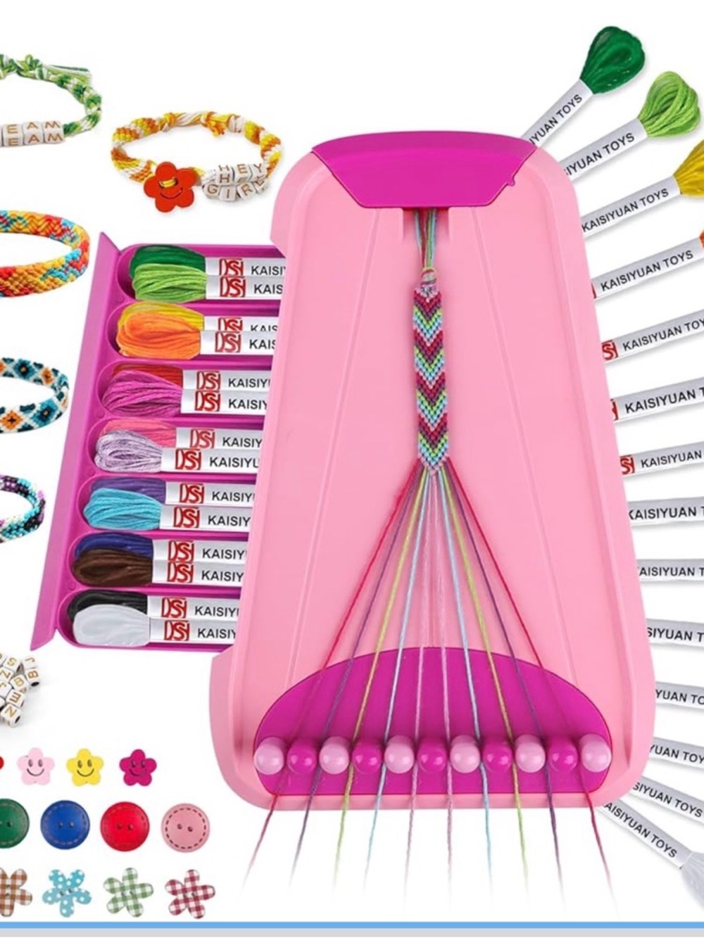 *OPEN BOX* Kids Bracelet Making Kit
